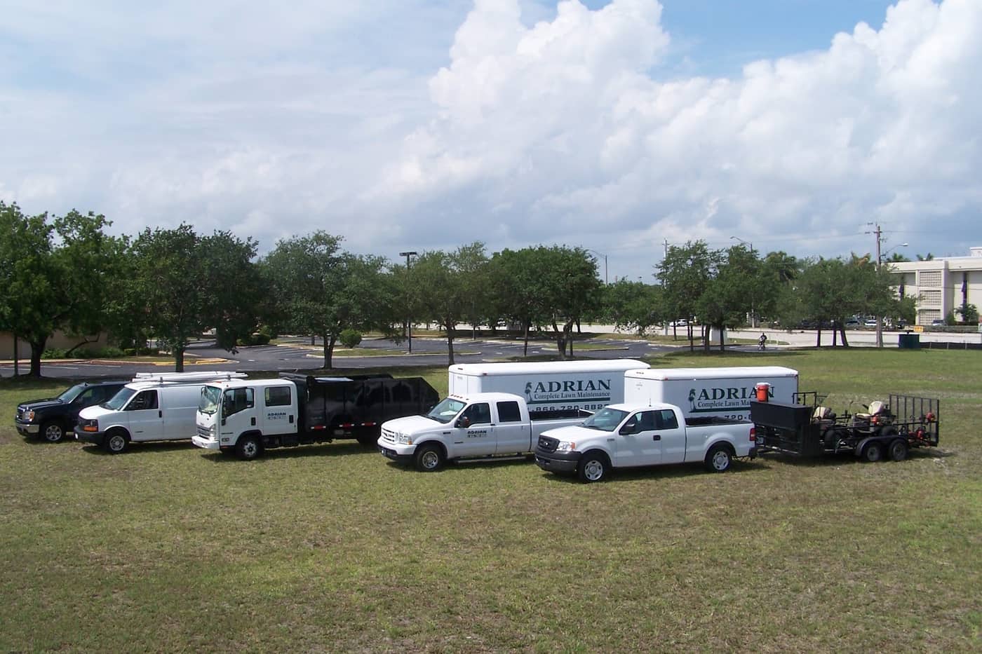 Adrian Landscape Services Inc. — completed project in Broward area, FL