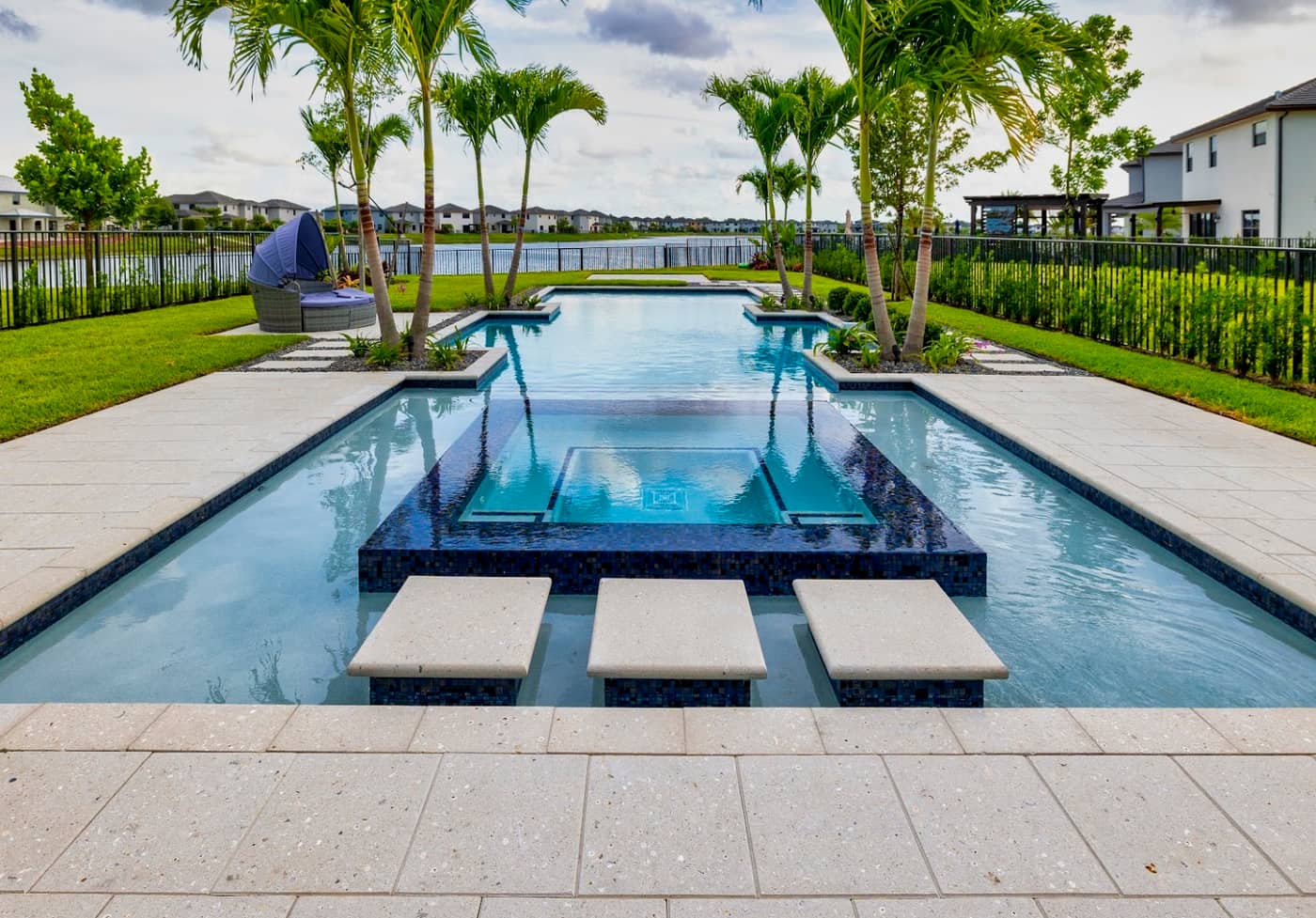 Essig Pools & Pavers — completed project in Miramar, FL